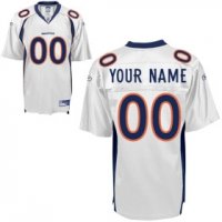 Denver Broncos Custom Letter and Number Kits For White Jersey