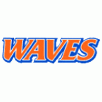 2004-Pres Pepperdine Waves Wordmark Logo Decals Stickers