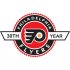 Philadelphia Flyers Anniversary Logo  Decals Stickers