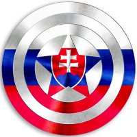 CAPTAIN AMERICA SLOVAKIA iron on transfer