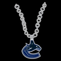 Vancouver Canucks necklace logo decal sticker