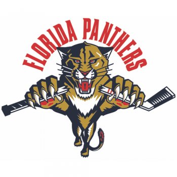 Florida Panthers Alternate Logo  Decals Stickers version 2