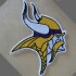 Minnesota Vikings Logo Patches