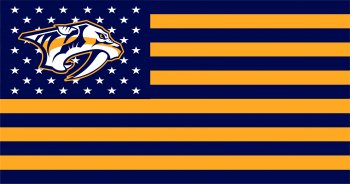 Nashville Predators decal sticker