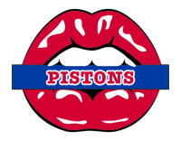 detroit pistons script logo iron on transfers