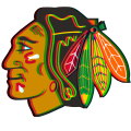 Phantom Chicago Blackhawks logo iron on transfer