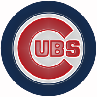 chicago cubs 1979-pres primary plastic effect logo decal sticker