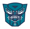 Autobots Charlotte Hornets logo iron on transfers