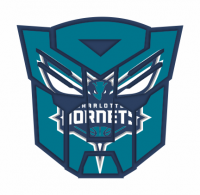 Autobots Charlotte Hornets logo iron on transfers