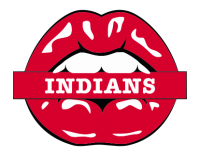 cleveland indians script logo iron on transfers