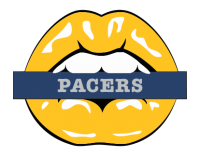 indiana pacers script logo iron on transfers