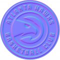 atlanta hawks 2016-pres primary colorful embossed logo iron on transfer