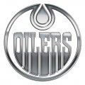 Edmonton Oilers silver logo iron on transfer