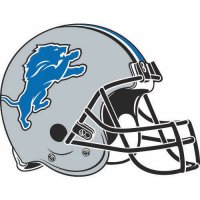 Detroit Lions Helmet Logo  Decals Stickers