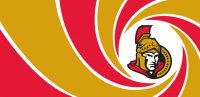 007 Ottawa Senators logo decal sticker