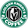 vegas golden knights starbucks coffee logo iron on transfer