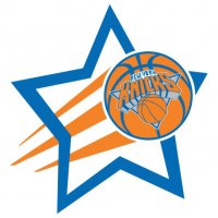 New York Knicks Basketball Goal Star decal sticker