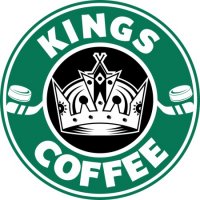 los angeles kings starbucks coffee logo iron on transfer