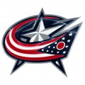 columbus blue jackets crystal logo iron on stickers