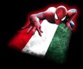 Spiderman HUNGARY Flag decal sticker