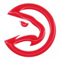 atlanta hawks crystal logo iron on sticker