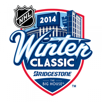 2013 14 NHL Winter Classic Primary Logo Fabric Decals Stickers