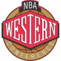 NBA Western Conference Primary Logo  Decals Stickers