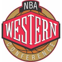 NBA Western Conference Primary Logo  Iron-on Stickers (Heat Transfers)