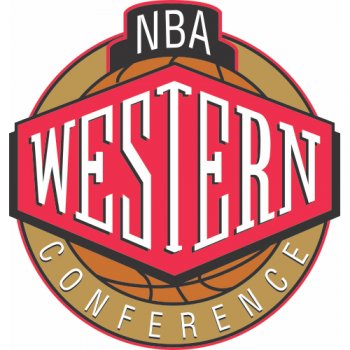 NBA Western Conference Primary Logo  Decals Stickers