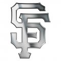 San Francisco Giants silver logo iron on transfer