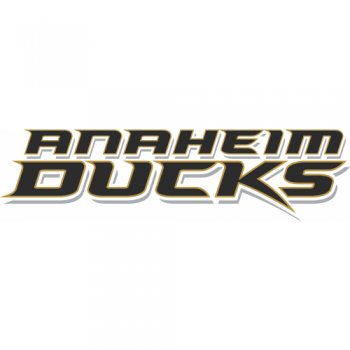 Anaheim Ducks Script Logo  Decals Stickers version 2