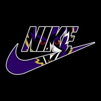 Baltimore Ravens nike logo decal sticker