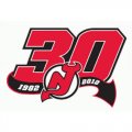 New Jersey Devils Anniversary Logo  Iron-on Stickers (Heat Transfers)