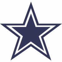 Dallas Cowboys Primary Logo  Decals Stickers