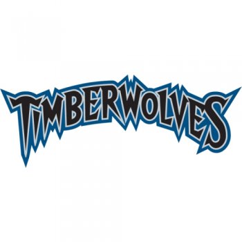 Minnesota Timberwolves Script Logo  Decals Stickers version 1