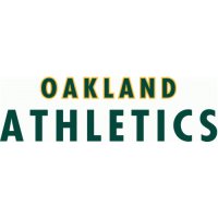 Oakland Athletics Script Logo  Iron-on Stickers (Heat Transfers) version 1