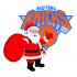 New York Knicks Santa Claus Logo iron on transfer