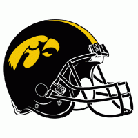 Iowa Hawkeyes 1979-Pres Helmet Logo Iron-on Stickers (Heat Transfers)