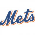 New York Mets Script Logo  Decals Stickers