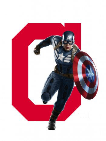 Cleveland Indians Captain America iron on transfers