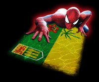 spiderman Saskatchewan Flag decal sticker