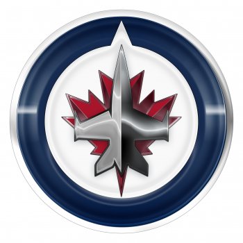 winnipeg jets crystal logo decal stickers