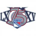 New York Rangers Anniversary Logo  Decals Stickers