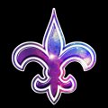 galaxy new orleans saints iron on stickers