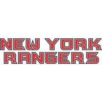 New York Rangers Script Logo  Decals Stickers version 2