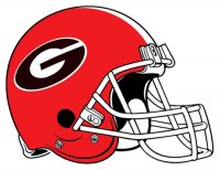 Georgia Bulldogs 2001-Pres Helmet Logo Decals Stickers