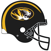 0-Pres Missouri Tigers Helmet Logo Decals Stickers