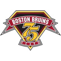 Boston Bruins Anniversary Logo  Iron-on Stickers (Heat Transfers)