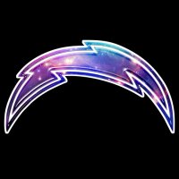 galaxy los angeles chargers iron on stickers